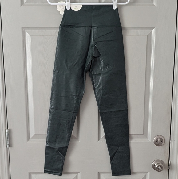 OFFLINE The Hugger Crossover High Waisted Crackle Legging NULL Sycamore M - Picture 4 of 11